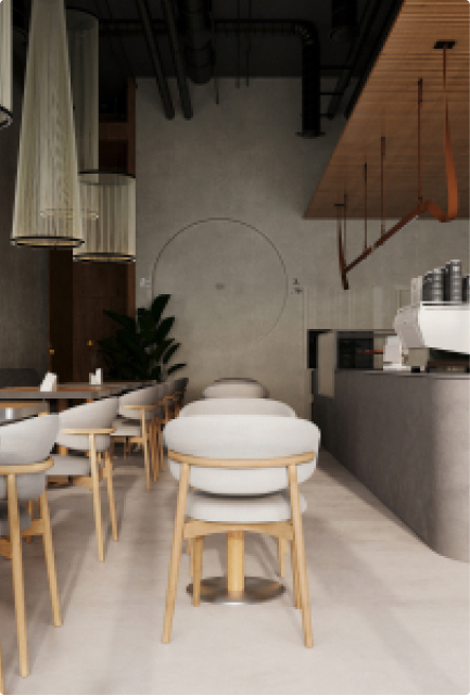 ThreeSixteen café space