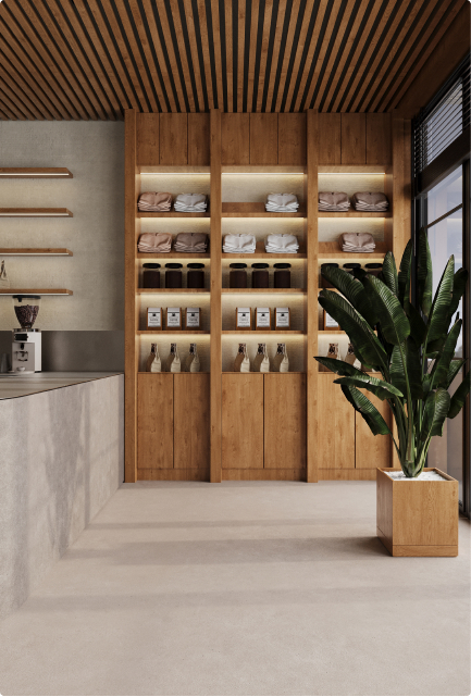 ThreeSixteen café space